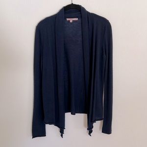 Navy cashmere sweater Calypso St Barth Citlani
